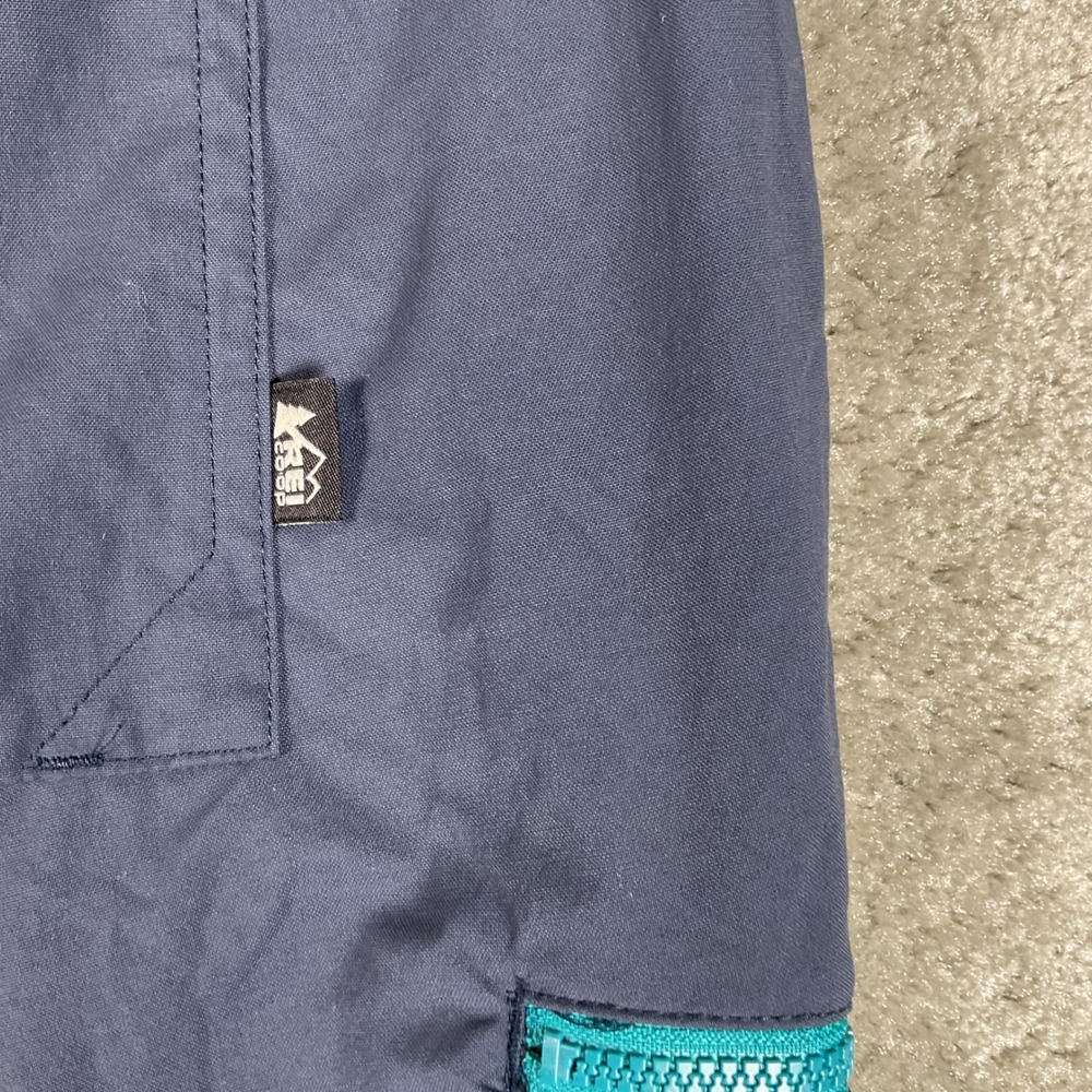 REI Co-op Hiking Pants Mens 42x32 Blue Gray Excellent Performance Trail Trousers - Picture 7 of 9